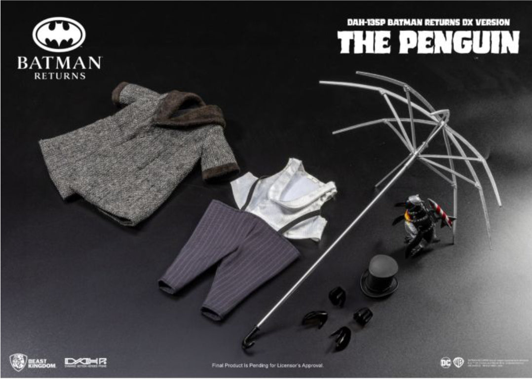 Batman Returns The Penguin Dynamic Action Figure Deluxe Version by Beast Kingdom