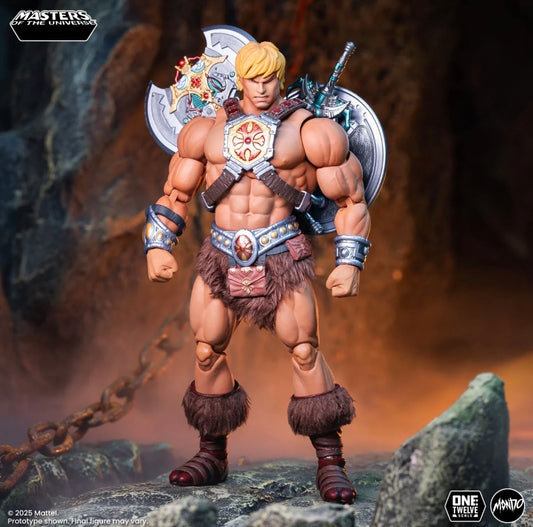 He-Man 1:12 Scale Action Figure by Mondo