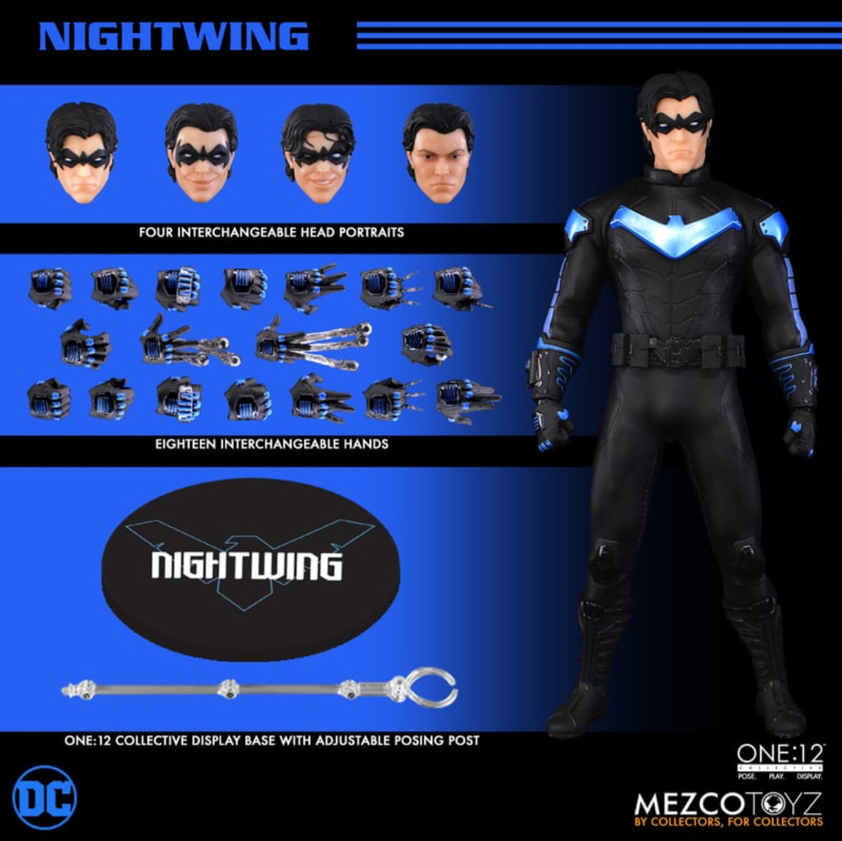 One:12 Collective Nightwing DC Comics by Mezco Toyz