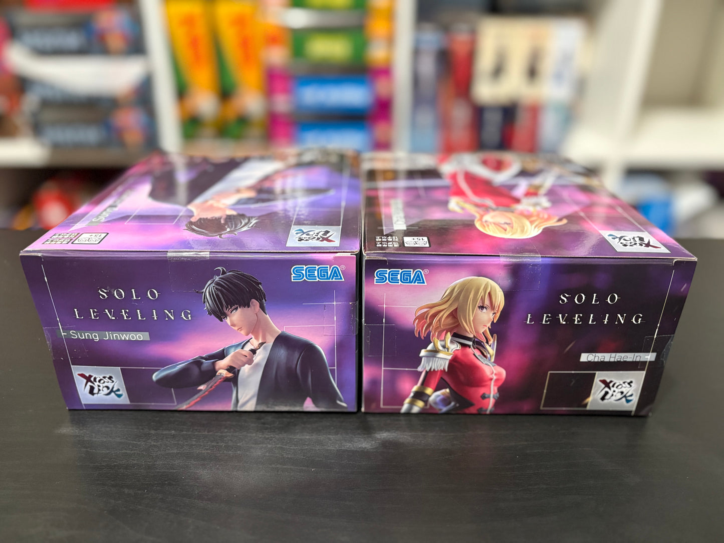 Solo Leveling Sung Jinwoo and Cha Hae-in Xross Link Figure
Bundle BY SEGA