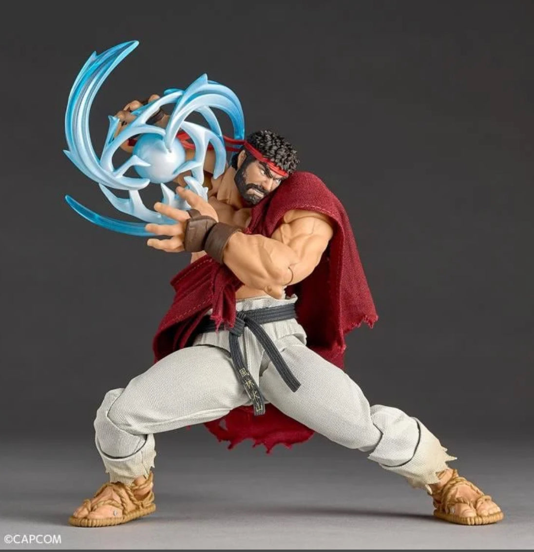 Amazing Yamaguchi Revoltech Ryu Street Fighter 6 w/ *Bonus Face Plate Action Figure BY KAIYODO