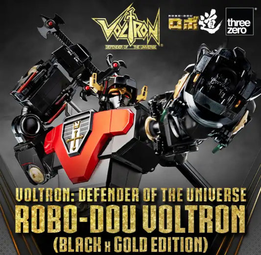 Voltron Black and Gold Edition by Threezero