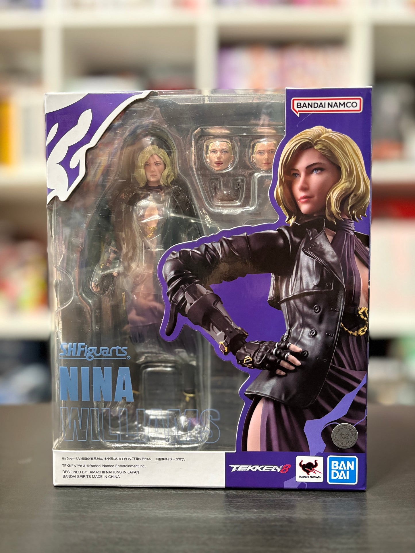 Tekken 8 S.H.Figuarts Nina Williams Tamashii Nations