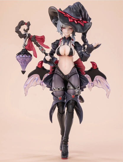 Apprentice Witch Hoshikawa Neco Black Hair Ver. 1/12 Scale by EXSSRION
