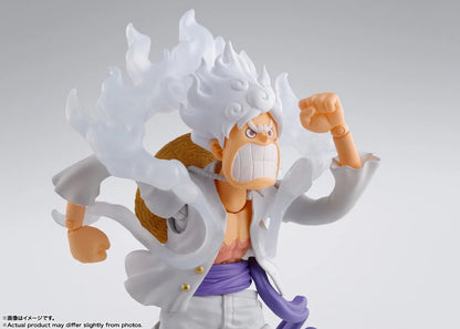 S.H. Figuarts Monkey D. Luffy Gear 5 One Piece Action Figure Reissue