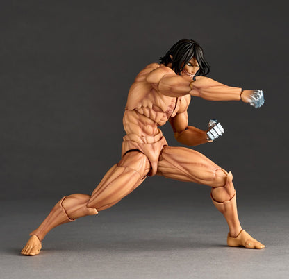 Revoltech Amazing Yamaguchi Attack on Titan Eren Yeager Titan by Kaiyodo