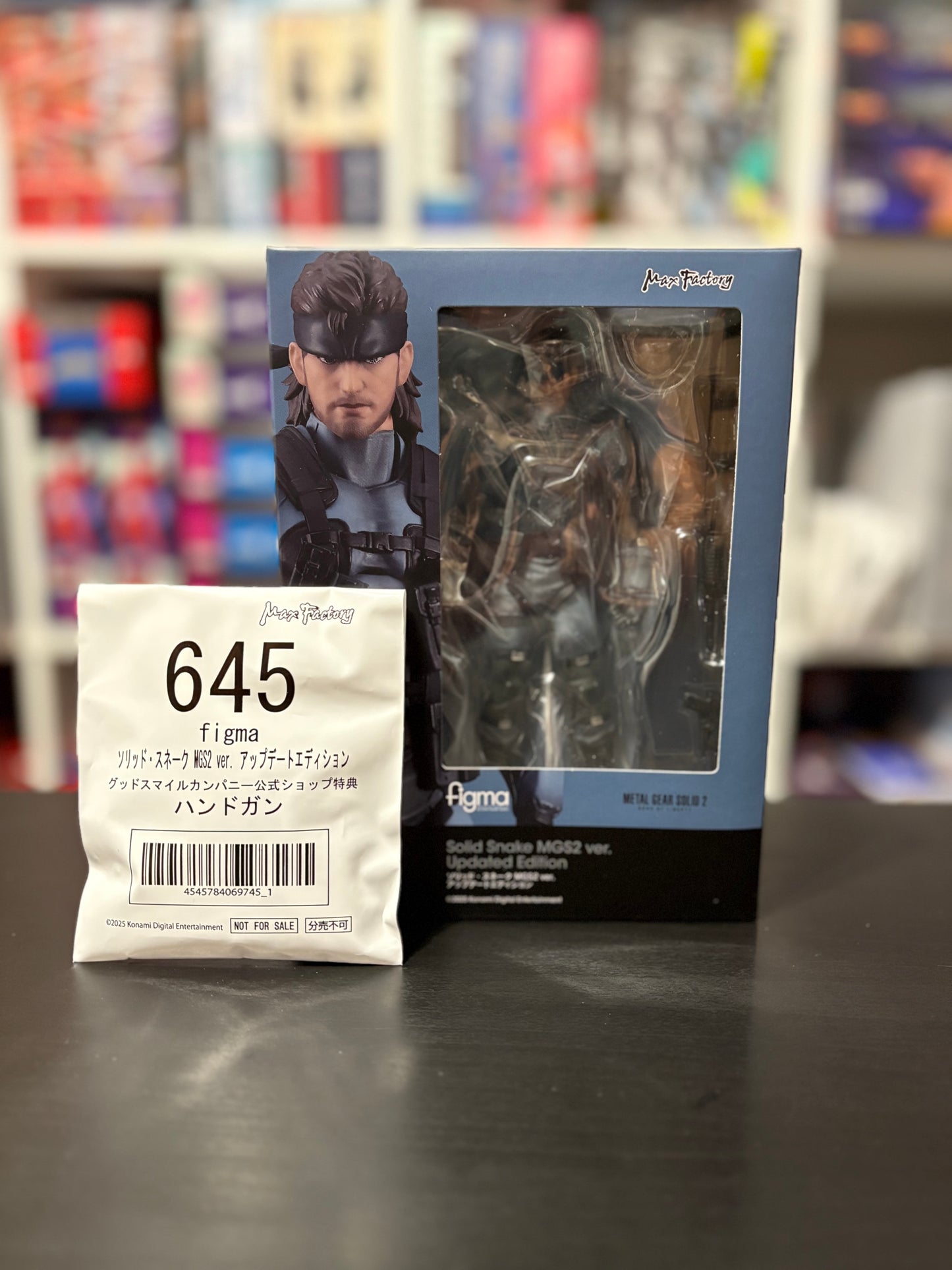 figma 645 Solid Snake w/*Bonus Hand Gun (Metal Gear Solid 2: Sons of Liberty) by Max Factory