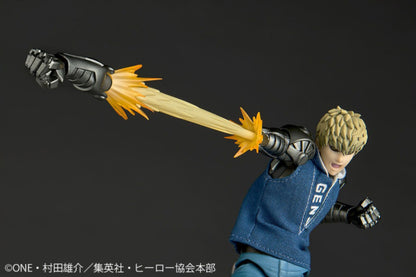 Revoltech Amazing Yamaguchi Genos One Punch Man with BONUS item (spike hair piece) by Kaiyodo
