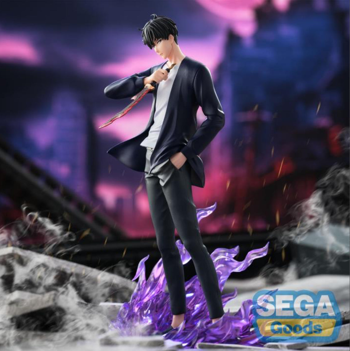 Solo Leveling Sung Jinwoo and Cha Hae-in Xross Link Figure
Bundle BY SEGA