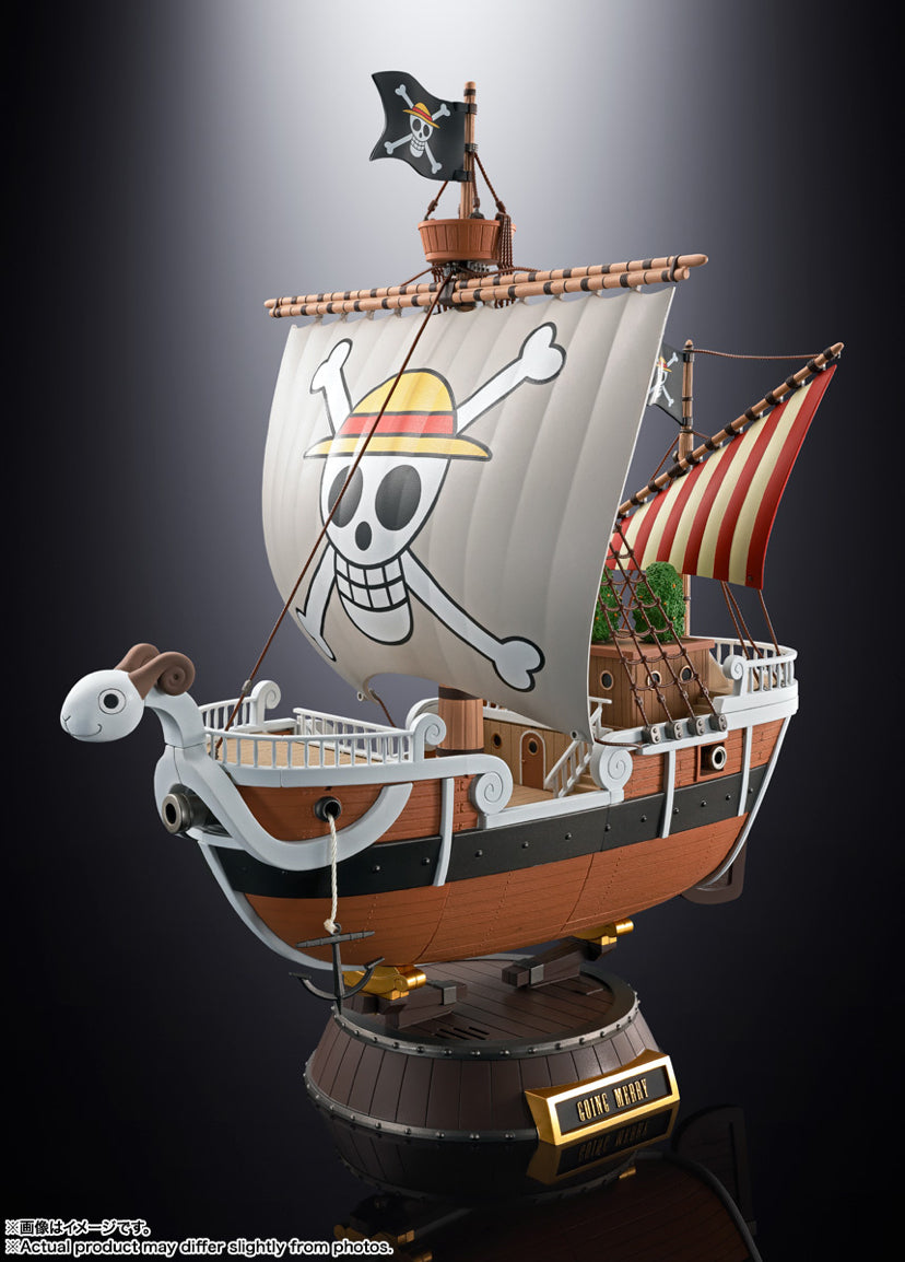 CHOGOKIN GOING MERRY ONE PIECE Anime 25th Anniversary Memorial Edition