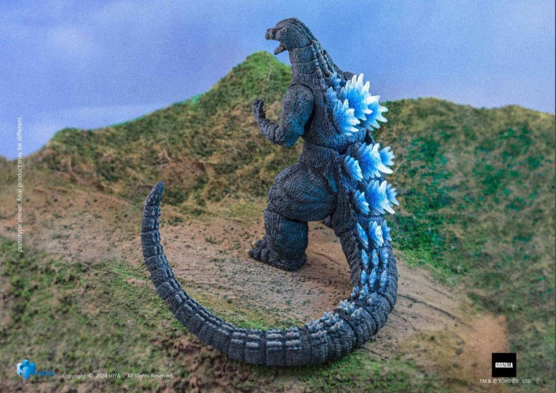 Exquisite Basic Series None Scale 7 Inch Godzilla vs. King Ghidorah Heat Ray Godzilla Hokkaido Ver. Action Figure by HIYA
