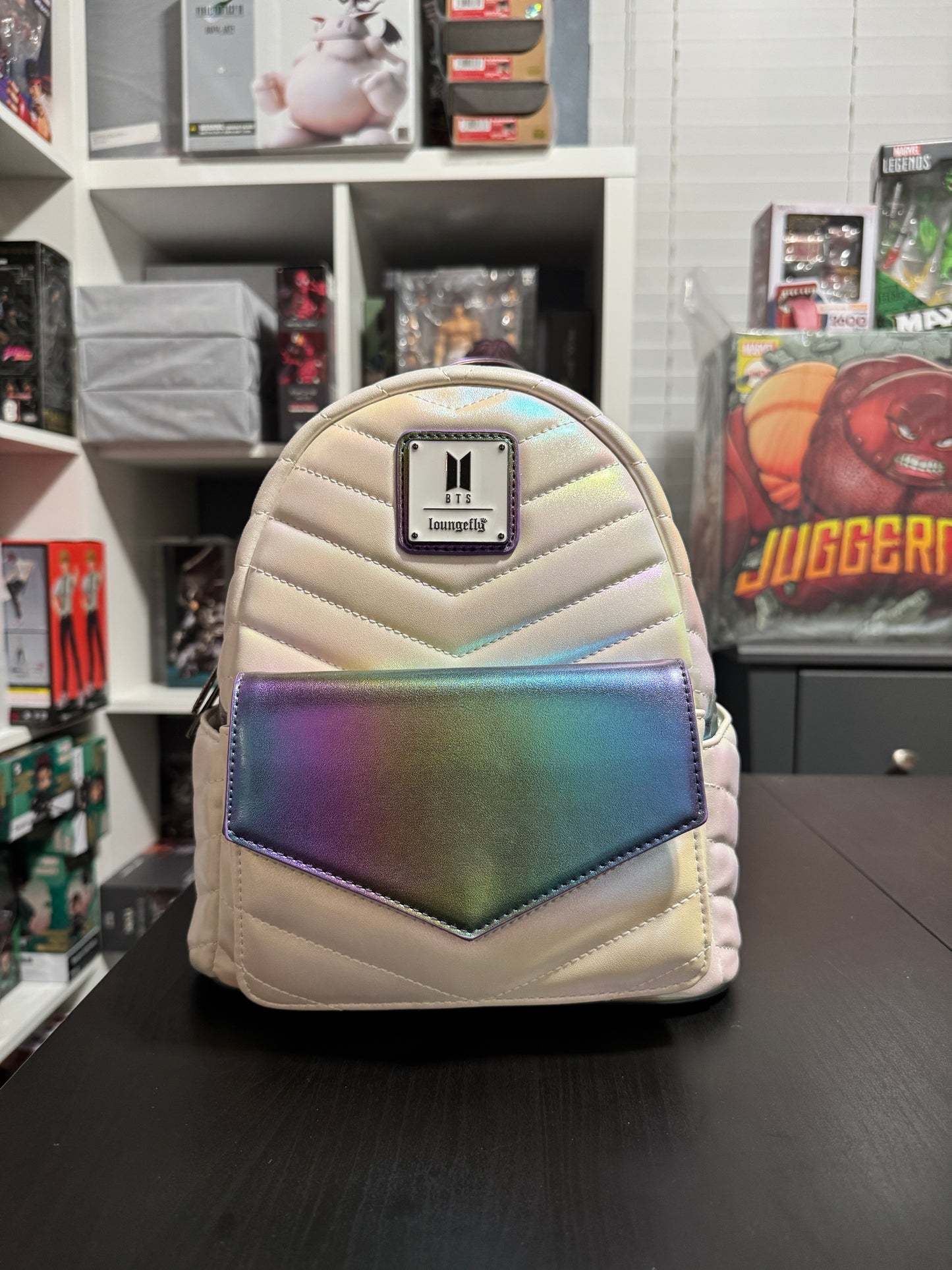 BTS Iridescent Mini-Backpack by Loungefly