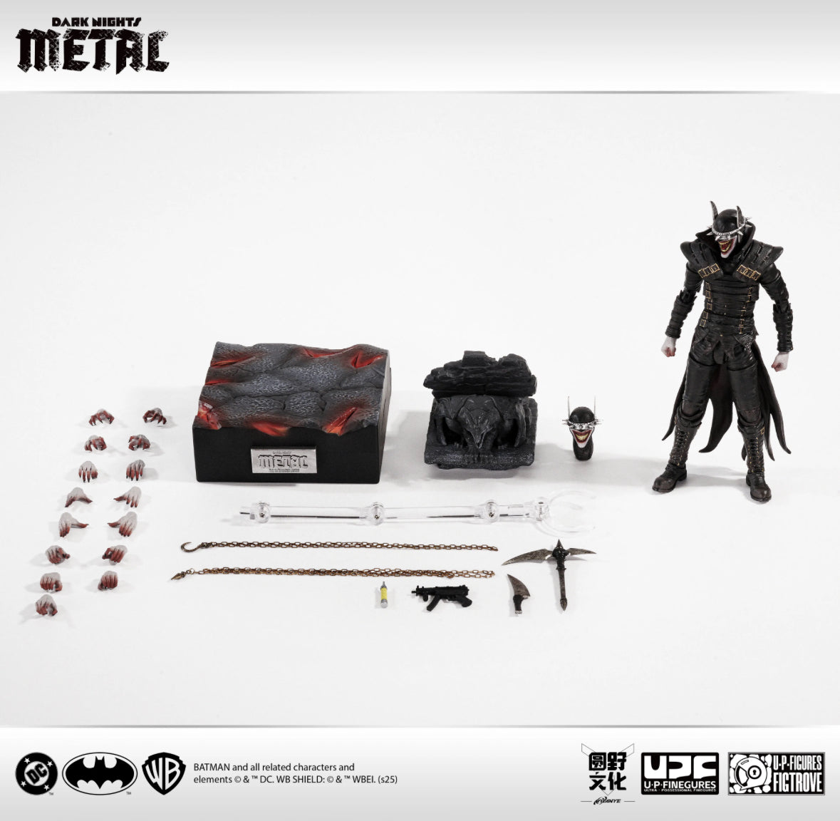 DARK NIGHTS METAL THE BATMAN WHO LAUGHS 1/12 scale Action Figure by UP-Finegures (LPZZ)