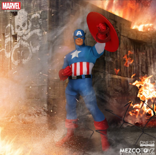 Captain America Marvel Comics One:12 Collective Silver Age by MEZCO TOYZ