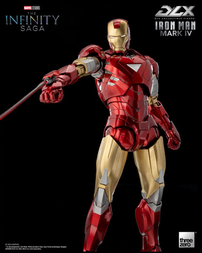 The Infinity Saga DLX Iron Man Mark IV Marvel 1/12 Scale by ThreeZero