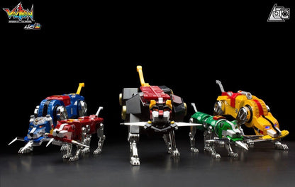 Voltron 40th Anniversary Set with Light-Up Sound Base by
Toynami