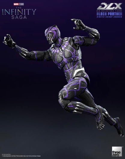 (Arriving Soon!) Black Panther Kinetic Charge DLX Marvel The Infinity Saga Action Figure by Threezero