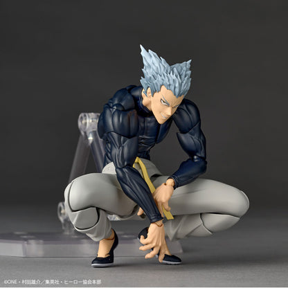 (Arriving soon!) Revoltech Amazing Yamaguchi Garou One Punch Man Action Figure with Limited Bonus Face Plate