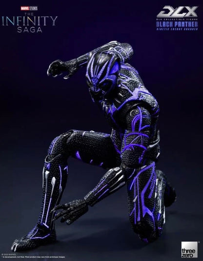(Arriving Soon!) Black Panther Kinetic Charge DLX Marvel The Infinity Saga Action Figure by Threezero