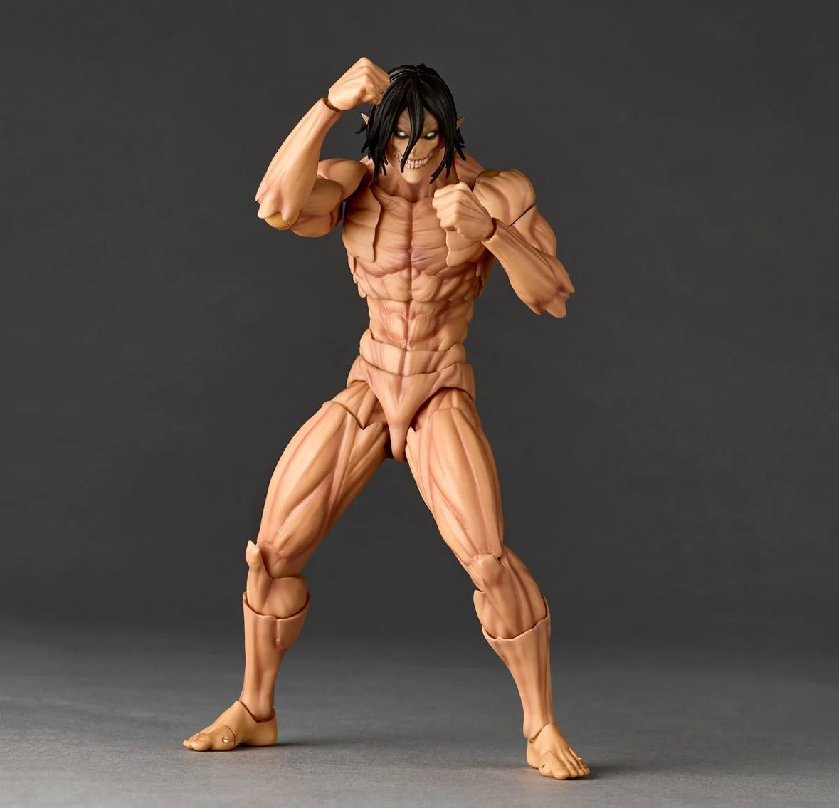 Revoltech Amazing Yamaguchi Attack on Titan Eren Yeager Titan by Kaiyodo