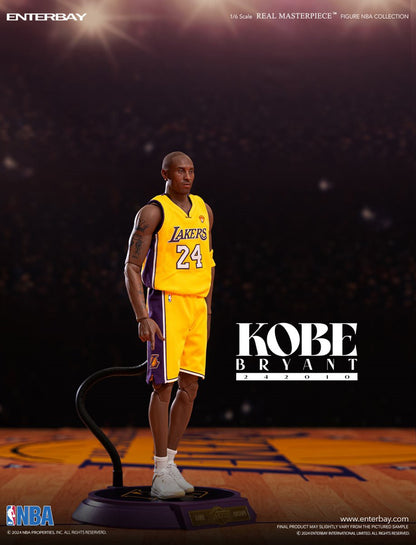 NBA 2010 Champion Los Angeles Lakers Kobe Bryant Real Masterpiece by Enterbay