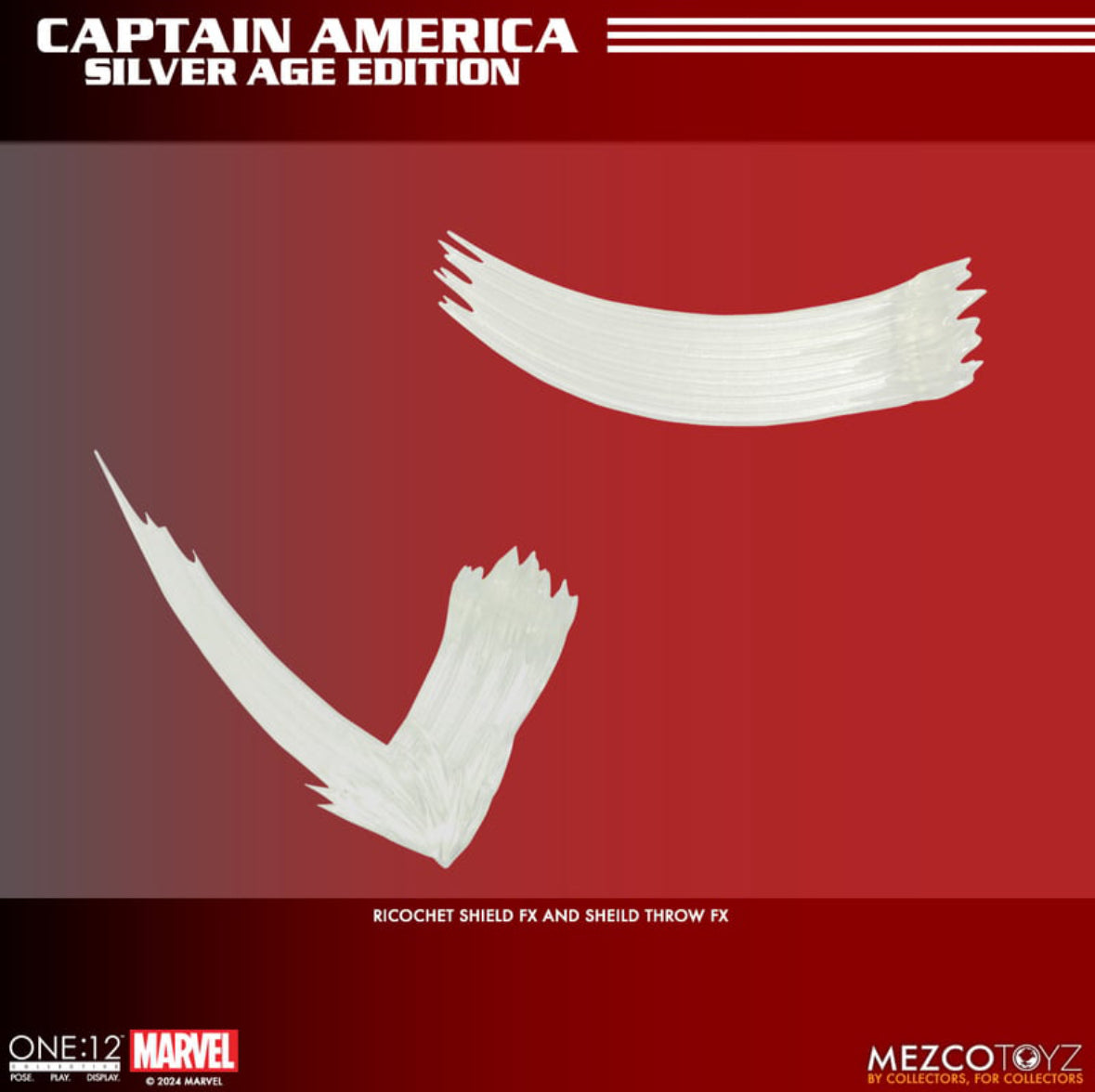 Captain America Marvel Comics One:12 Collective Silver Age by MEZCO TOYZ