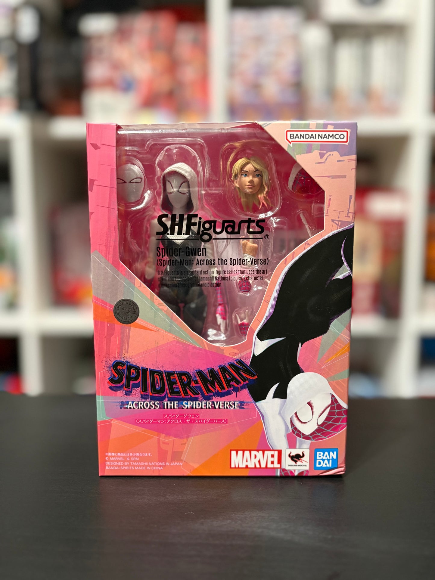 S.H.Figuarts Spider-Gwen Spider-Man Across the Spider-Verse Tamashii Nations by Bandai