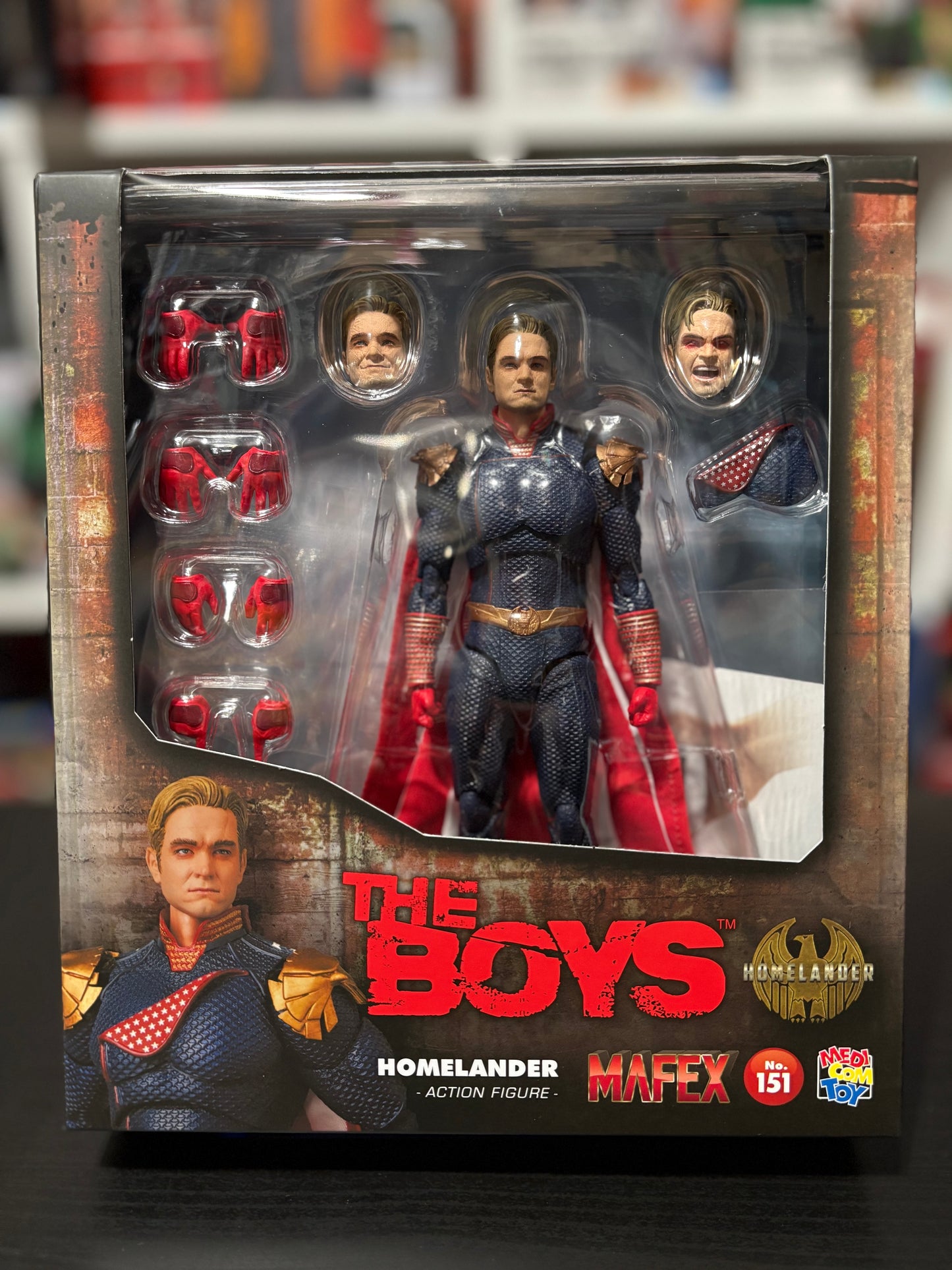 MAFEX 151 Homelander The Boys by Medicom