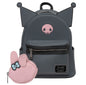 Kuromi and Melody Best Friends Forever Mini-Backpack with Coin Purse by Loungefly