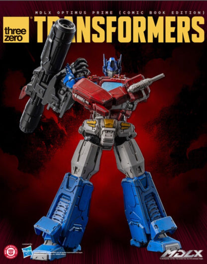 MDLX Optimus Prime Transformers Comic Book Edition 7" Action Figure by Threezero