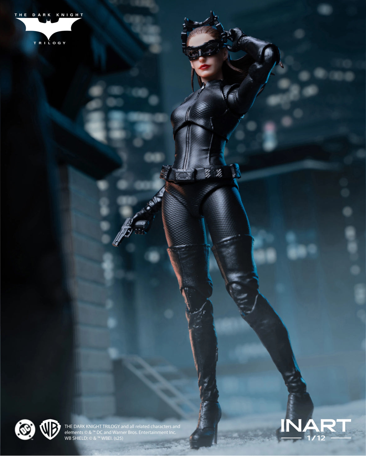 (Arriving soon!) The Dark Knight Rises Catwoman 1/12 Action Figure by INART