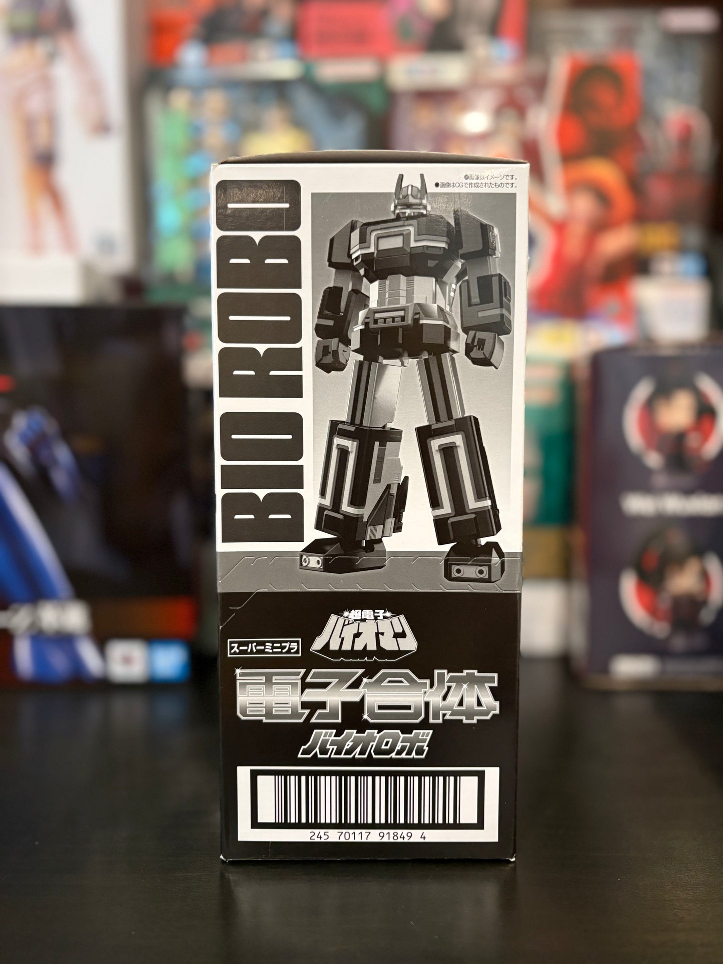 SUPER MINIPLA BIOROBO CHOUDENSHI BIOMAN PREMIUM BANDAI LIMITED REISSUE