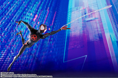 S.H.FiguartsMiles Morales Spider-Man Across the Spider-Verse Tamashii Nations by Bandai