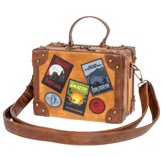 Universal Monsters Travel Trunk Crossbody Bag by Loungefly
