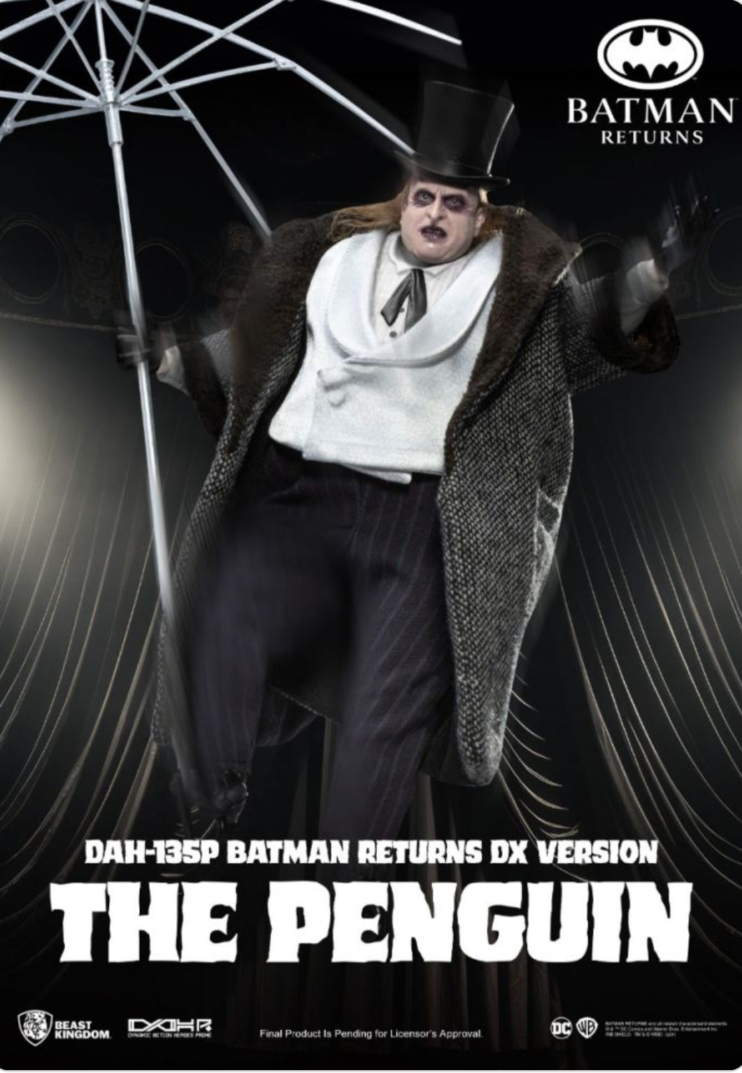 Batman Returns The Penguin Dynamic Action Figure Deluxe Version by Beast Kingdom