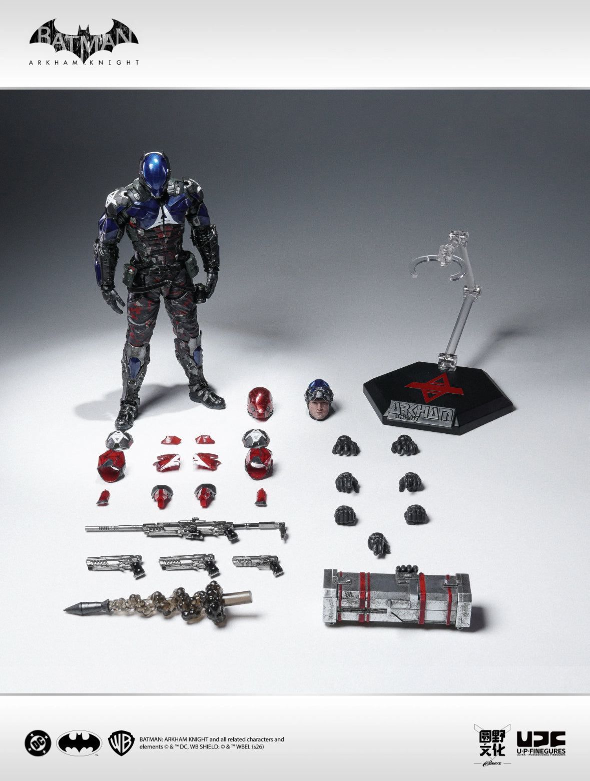 (Arriving soon!) Batman Arkham Knight 1/12 Arkham Knight Action Figure by U-P-Finegures (LPZZ)