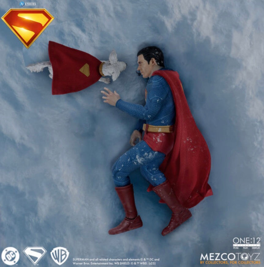 Superman & Krypto (2025) One:12 Collective Action Figure Set by Mezco