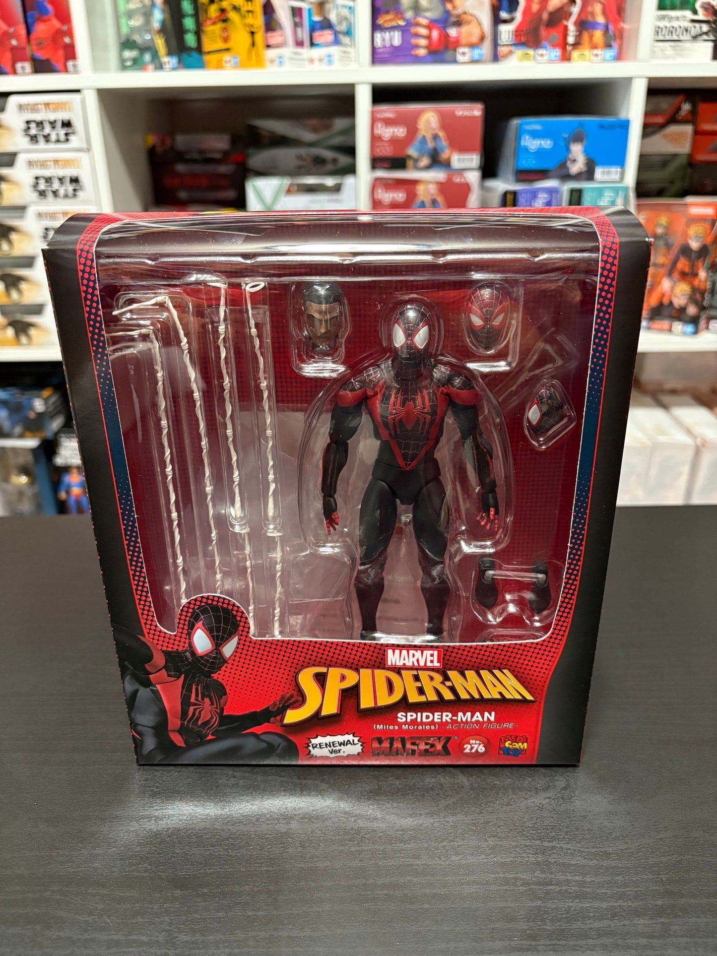 MAFEX 276 Spider-Man Miles Morales Comic Renewal Ver. by Medicom