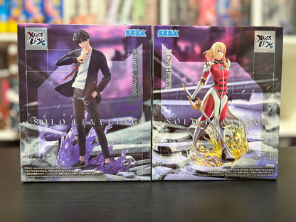 Solo Leveling Sung Jinwoo and Cha Hae-in Xross Link Figure
Bundle BY SEGA