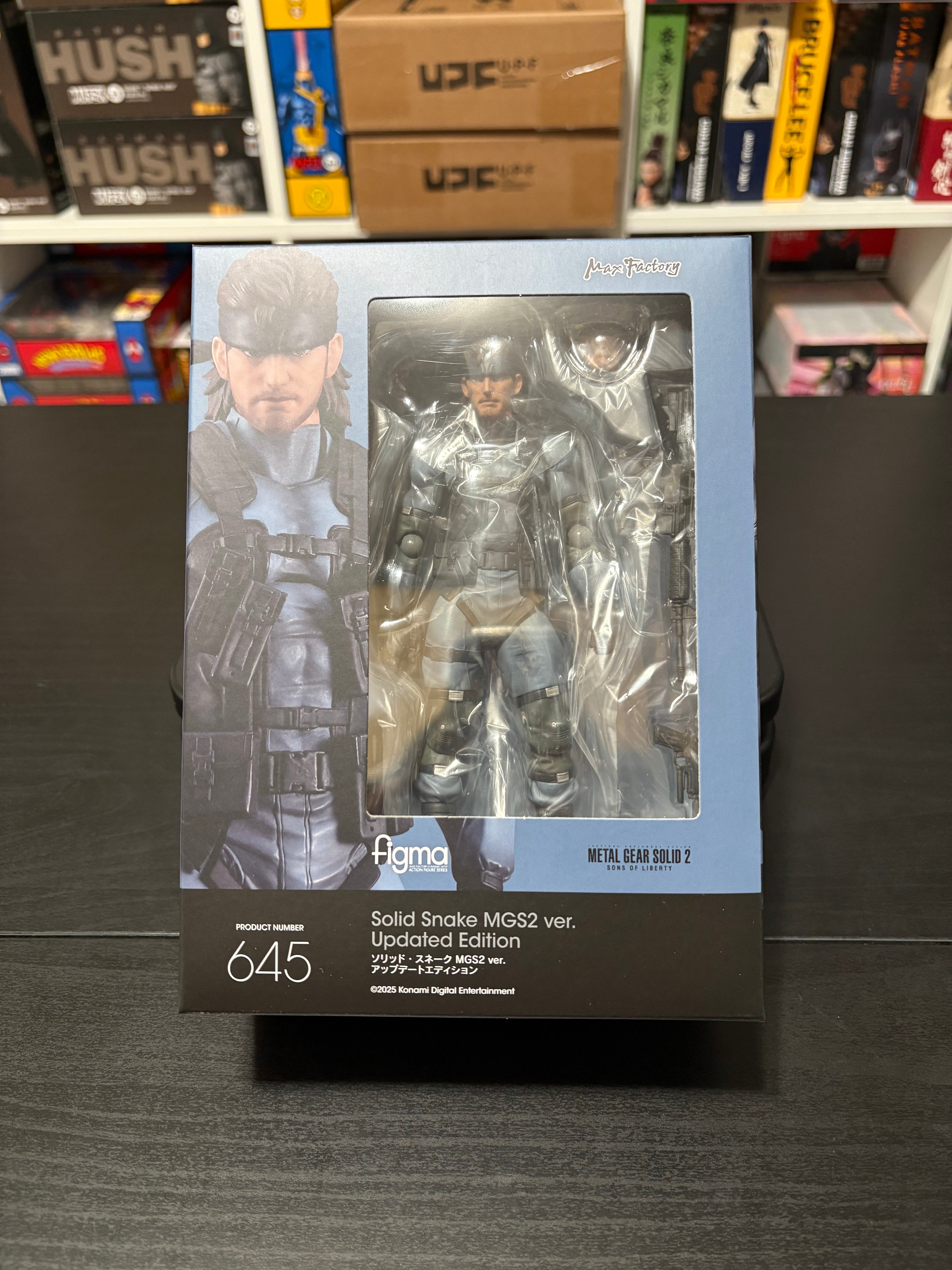 figma 645 Solid Snake Updated Edition (Metal Gear Solid 2: Sons of