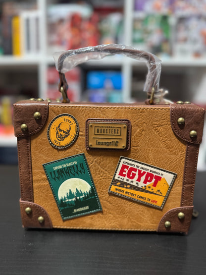 Universal Monsters Travel Trunk Crossbody Bag by Loungefly