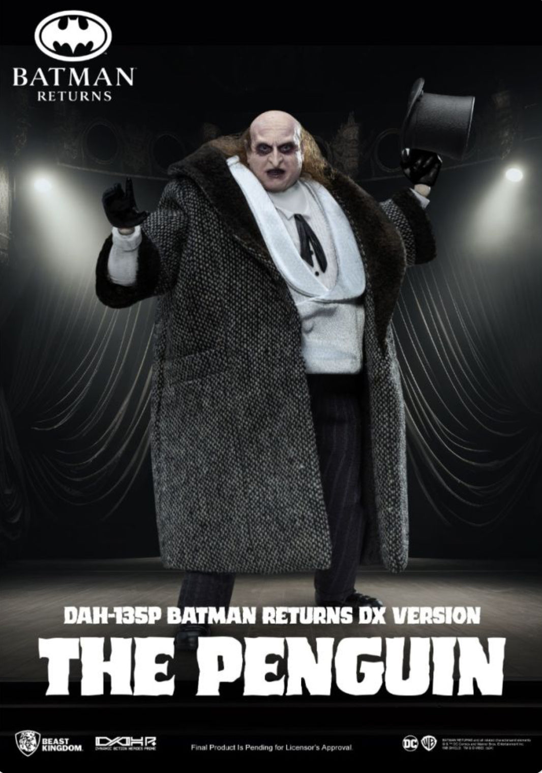 Batman Returns The Penguin Dynamic Action Figure Deluxe Version by Beast Kingdom