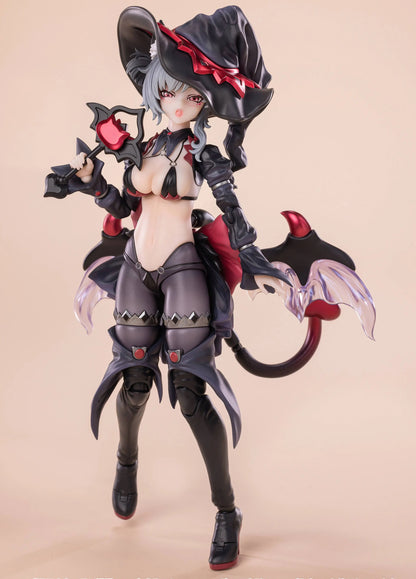 Apprentice Witch Hoshikawa Neco Black Hair Ver. 1/12 Scale by EXSSRION