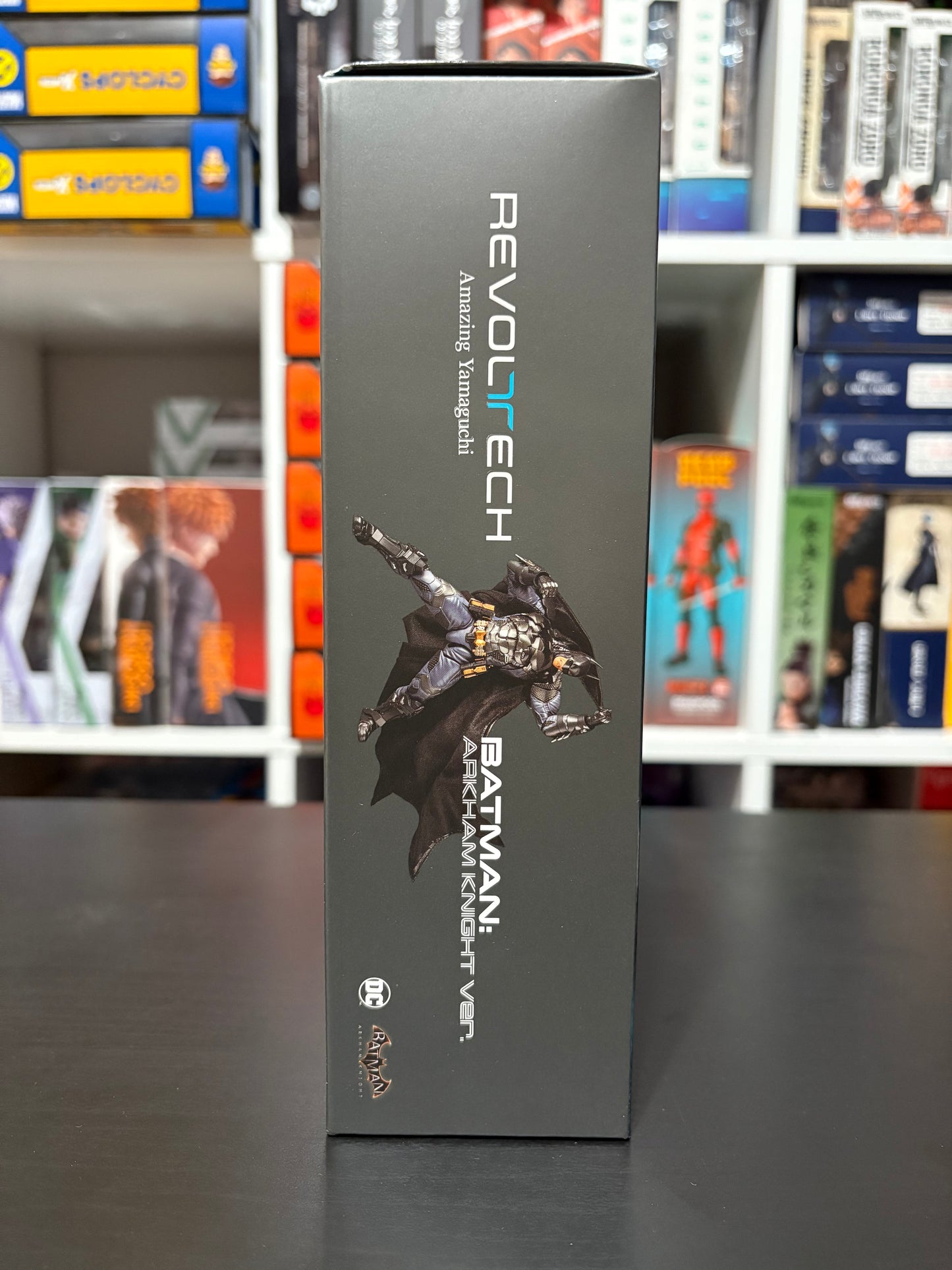 Batman Arkham Knight Amazing Yamaguchi Revoltech *with BONUS FACE PLATE by Kaiyodo