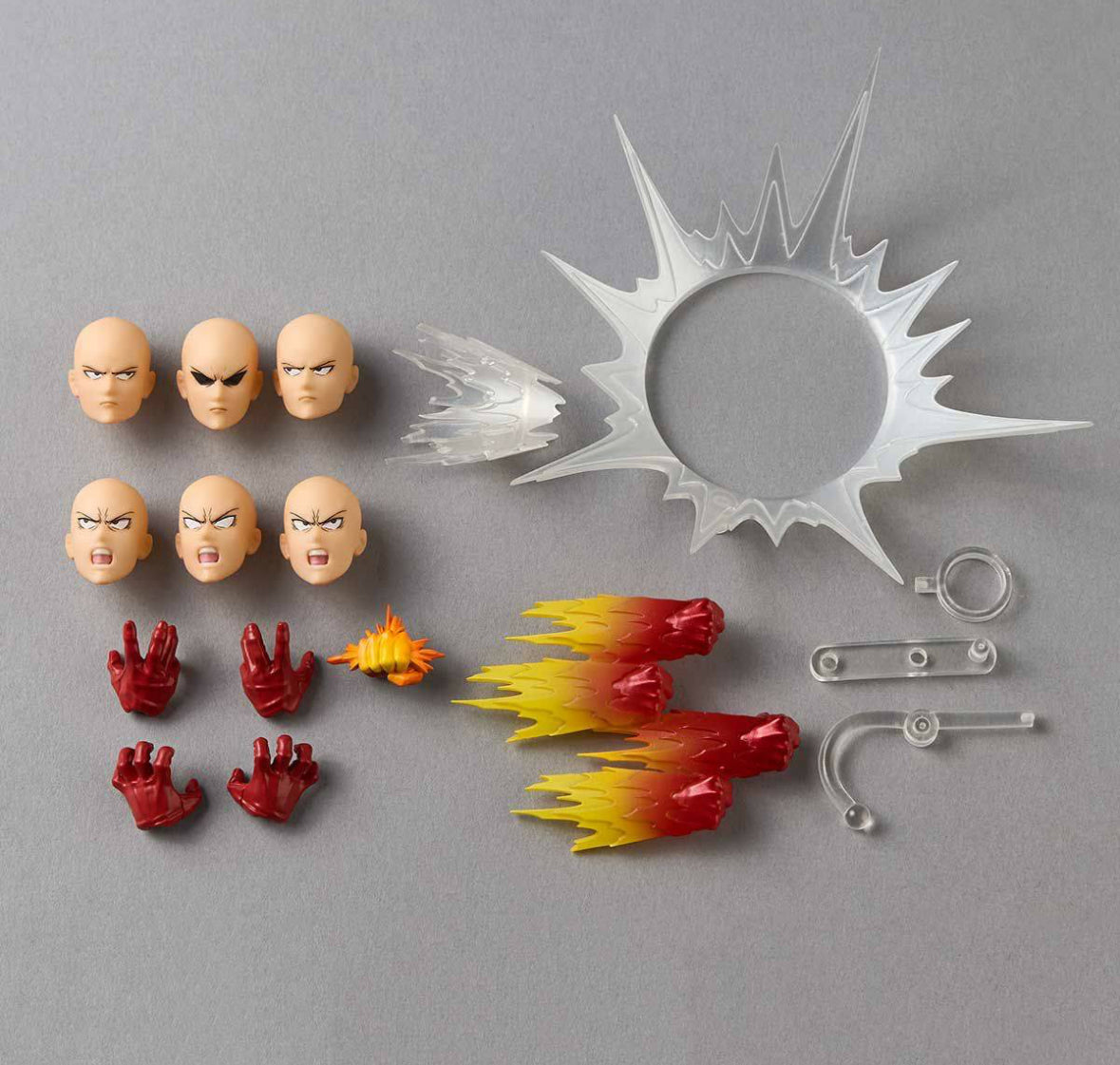 Revoltech Amazing Yamaguchi Saitama One Punch Man w/ Bonus Head Piece by Kaiyodo
