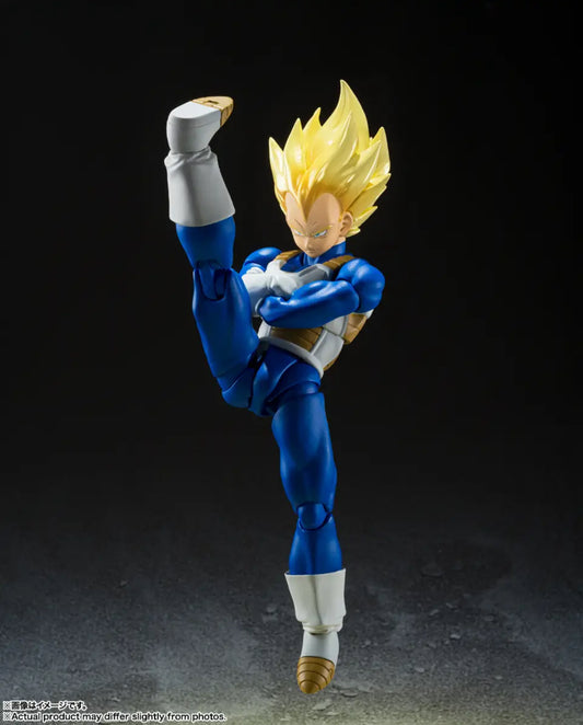 S.H.Figuarts Super Saiyan Vegeta Awakening Super Saiyan Blood Tamashii Nations by Bandai
