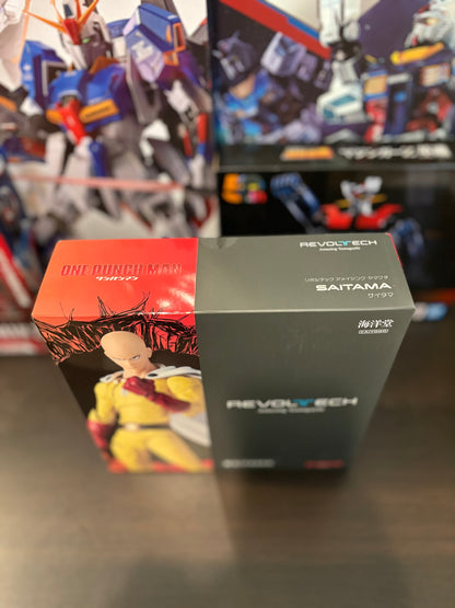Revoltech Amazing Yamaguchi Saitama One Punch Man w/ Bonus Head Piece by Kaiyodo