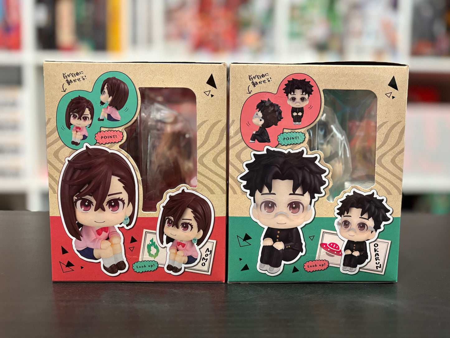 Look Up DAN DADAN Momo and Okarun by MegaHouse