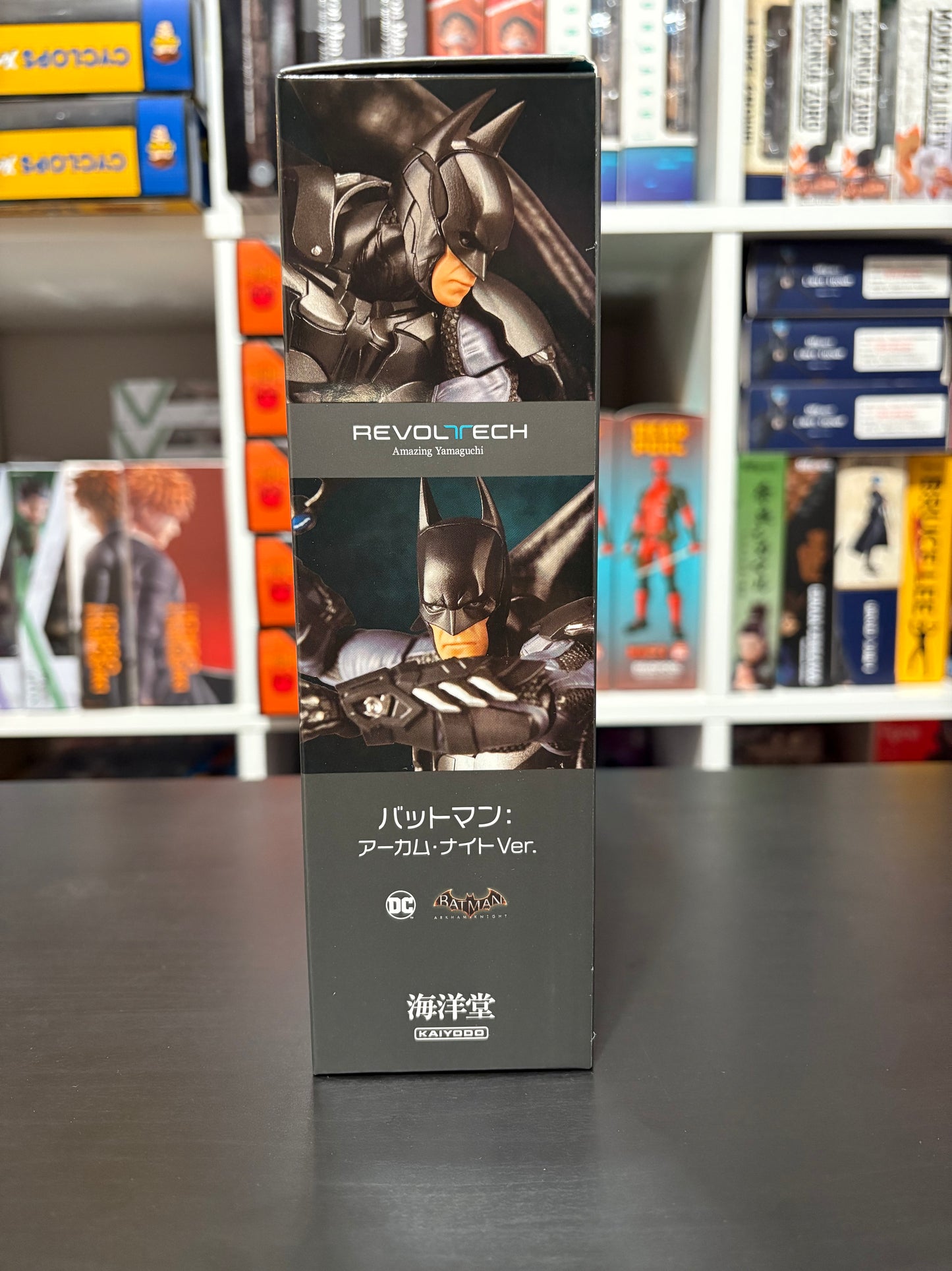 Batman Arkham Knight Amazing Yamaguchi Revoltech *with BONUS FACE PLATE by Kaiyodo