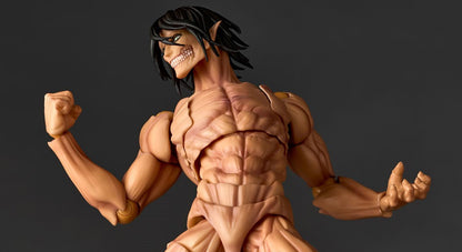 Revoltech Amazing Yamaguchi Attack on Titan Eren Yeager Titan by Kaiyodo